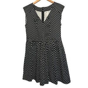 Needle & Thread Polkadot Sleeveless Mini Dress